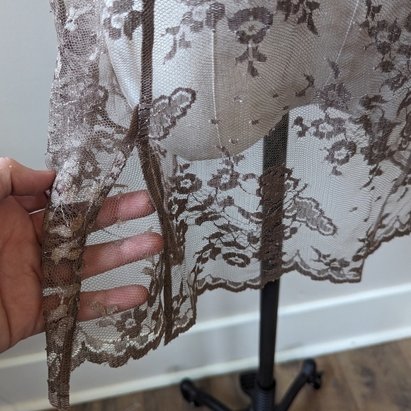 Vintage Y2K Victoria's Secret Sheer Lace Chemise Slip - Picture 6 of 13